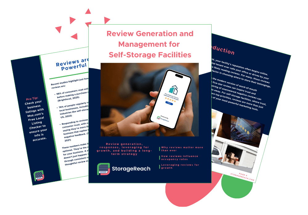 Review Generation and Management for Self-Storage Facilities