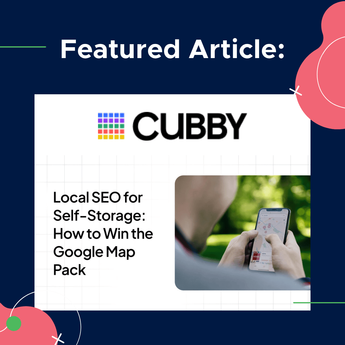 Local SEO for Self-Storage: How to Win the Google Map Pack | Cubby
